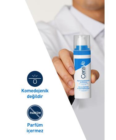 CeraVe Moisturizing Hyaluronic Acid Serum 30 ml - Buy Online on GoSupps.com