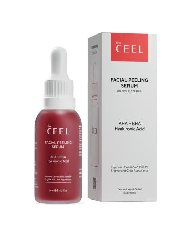 The Ceel Aha Bha Skin Tone Equalizing Revitalizing Renewing Red Peeling Serum 30 ml - Buy Online on GoSupps.com