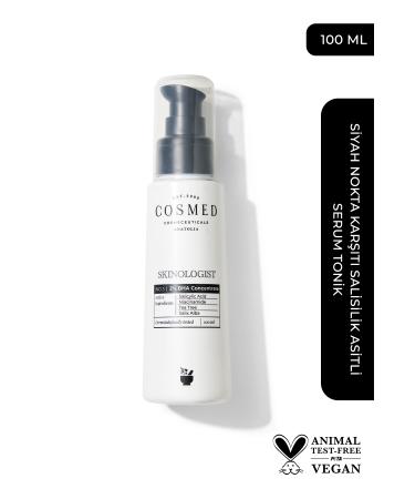 COSMED Skinologist 2% Bha Concentrate/Anti-Blackhead Intensive Serum 100 ml