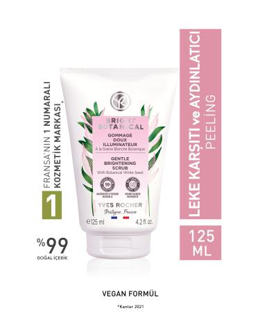 Yves Rocher Anti-Stain and Anti-Wrinkle Herbal Complex Care Bright Botanical - Face Peeling-125ml