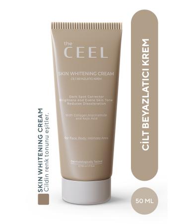 The Ceel Skin Whitening Brightening Anti-Spot Cream with Glutathione Collagen Niacinamide & Kojic Acid 50 ml