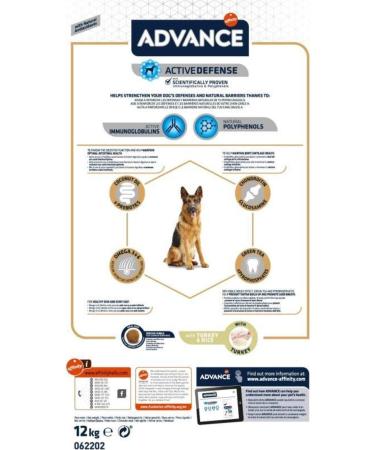 Advance Dog German Shepherd Dog Food 12 Kg - Buy Online on GoSupps.com