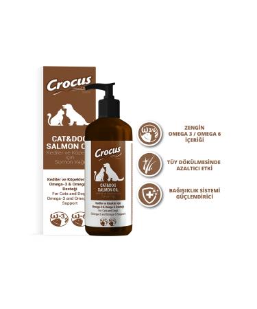 crocus CAT DOG SALMON OIL 200 ML X 1 PIECE 524130
