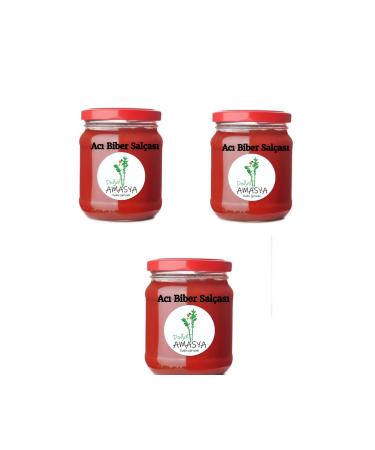 Natural Amasya Hot Pepper Paste Brut 3 kg