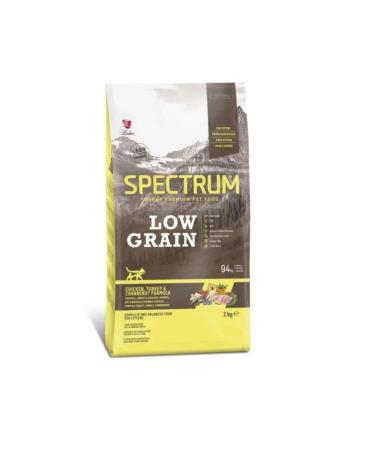 Spectrum Low Grain Low Grain Super Premium Kitten Cat Food 2 kg
