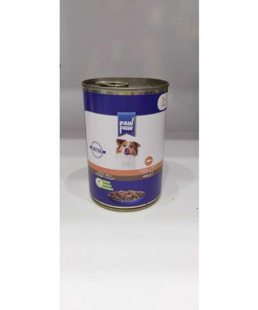 Paw Paw DOG JELLY SALMON CANNED FOOD 400 GR (12 PIECES)