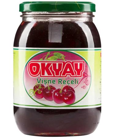 Okyay 1900 gr. jar of sour cherry jam