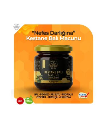 Energy / Immunity - Chestnut Honey and Ginger Paste Mix 240 gr - Buy Online on GoSupps.com