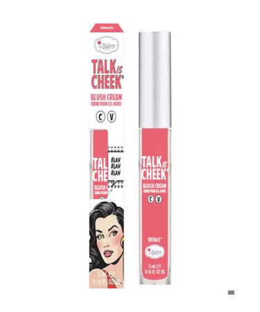 the balm Talk is Cheek Blush Cream cream blush Intensely Pigmented Liquid Blush Cheek Cream Blush