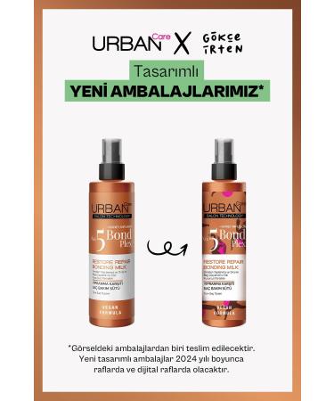 Urban Care No.5 Bond Plex Restore Repair Anti-Fray Hair Care Milk 200 Ml-vegan - Buy Online on GoSupps.com