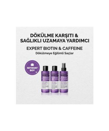 Urban Care Expert Series Biotin & Caffeine Hair Care Shampoo 100 mL - Buy Online on GoSupps.com