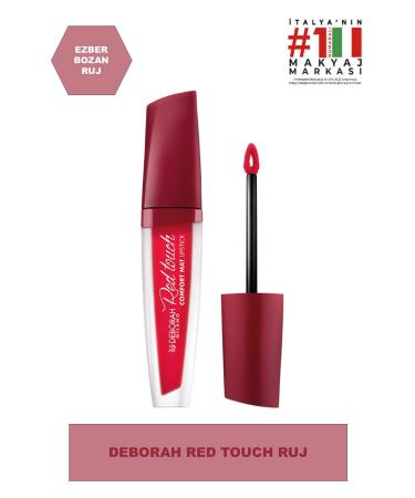 Deborah Red Touch Lipstick No: 07 Medium Red