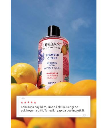 Urban Care Seaweed Citrus Moisturizing and Nourishing Peeling Shower Gel 500 Ml-vegan - Buy Online on GoSupps.com