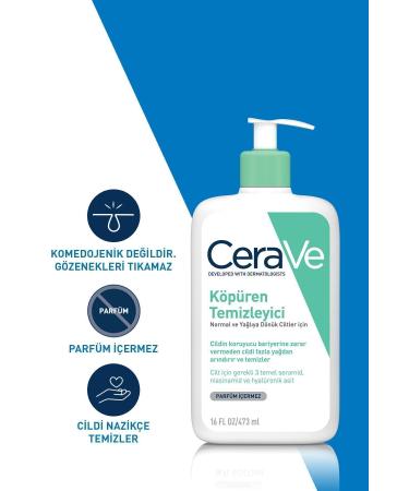 CeraVe Foaming Cleanser 473 ml - Foaming Cleanser - Buy Online on GoSupps.com