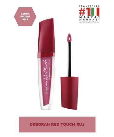 Deborah Red Touch Liquid Lipstick No:03 Pink