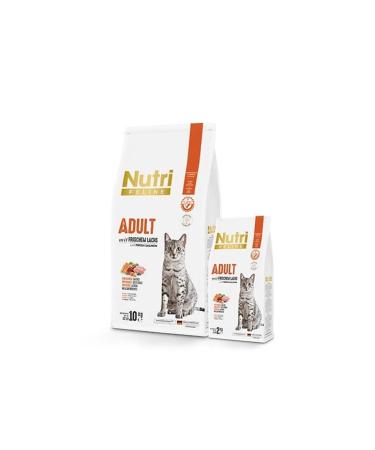 Nutri Feline Adult Low Grain Cat Food with Salmon 10 Kg