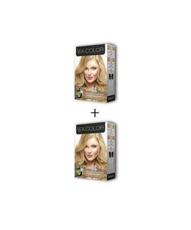 2X2 Tube Cream Hair Dye Set Intense Blonde No:9.00