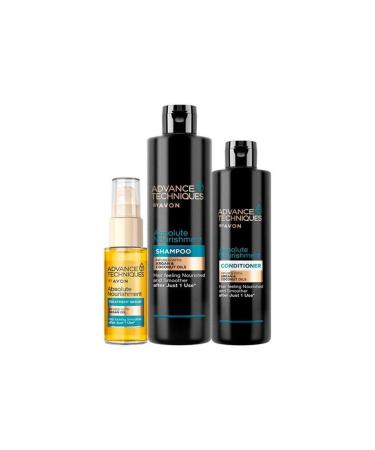 Avon Advance Techniques Hair Care Set with Argan Oil
