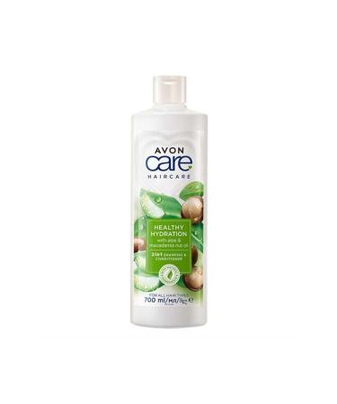 Avon Care Aloe Vera and Macadamia Nut Oil Shampoo and Conditioner 700 ml