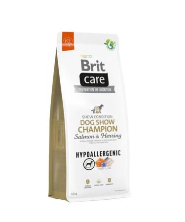 Brit Care Hypo-allergenic Dog Show Champion Adult Dog Food Salmon and Herring 12 Kg - Pet