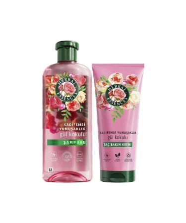 Herbal Essences Velvet Softness Rose Fragrance Bak Kr 250ml+Shampoo250ml - Buy Online on GoSupps.com
