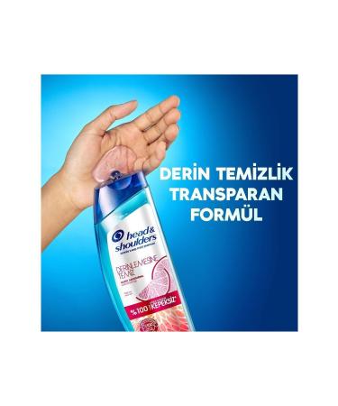 Head and Shoulders Deep Clean Gentle Purification Grapefruit 300ml - Buy Online on GoSupps.com