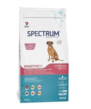 Spectrum SENSITIVE 26 ADULT DOG FOOD 3 KG