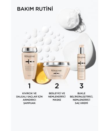 Kerastase Curl Manifesto Masque Beurre Haute Nutrition Hair Mask for Curly Hair 200 ml - Buy Online on GoSupps.com