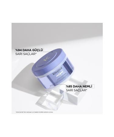 Kerastase Blond Absolu Le Bain Cicaextreme Post-Process Moisturizing Shampoo for Blonde Hair 250ml - Buy Online on GoSupps.com