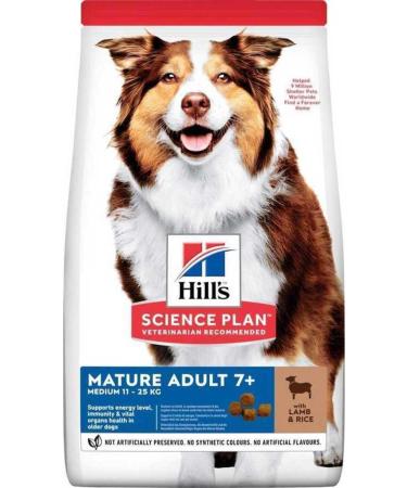 Hill's Mature Adult 7 Lamb Meat Senior Dog Food 14 Kg