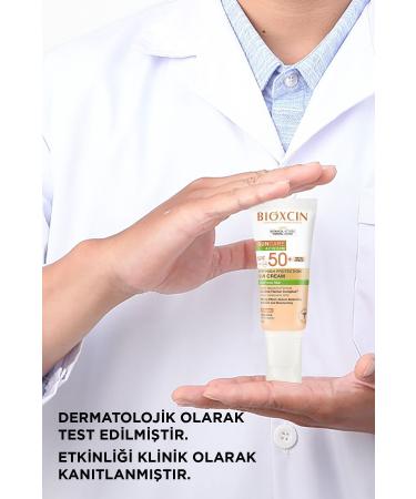 Bioxcin Sun Care Tinted Sunscreen for Acne Prone Skin 50 Spf - Tinted Acne Dry Touch Matte - Buy Online on GoSupps.com