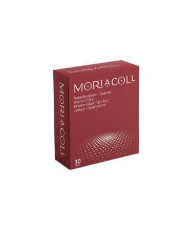 Moria Pharma Moria Coll Vitamin C Vitamin d3k2 Hydrolyzed Collagen Type 1-Type 2 30 Tablets - Buy Online on GoSupps.com