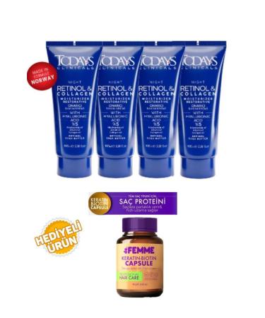 TODAYS CLINICALS Todays Clinicals Repair Cream 100ml 4 Pieces + De femme Hair Protein Gift
