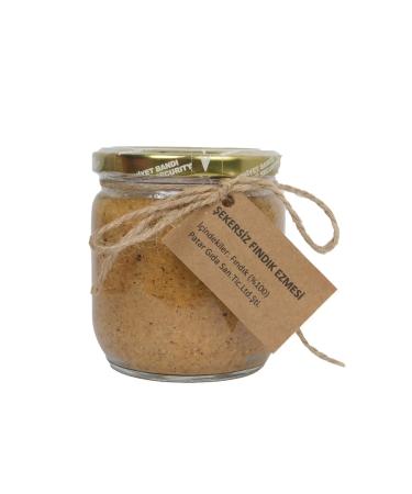 PATAR Sugar-Free Hazelnut Paste 300 gr X 2 Pieces