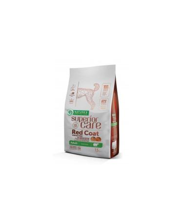 Nature's Protection Lamb Red Haired Mini Breed Adult Dog Dry Food 1.5 Kg
