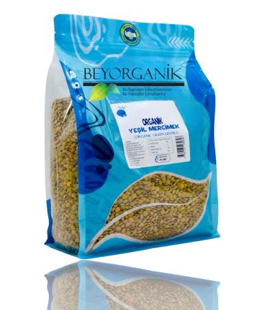 BEYORGANIC Organic Green Lentils 2.5kg - Buy Online on GoSupps.com