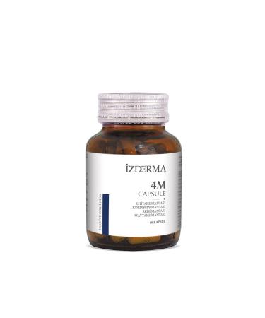 izderma 4m Capsule (ahcc Shiitake Mushroom Reishi Mushroom Containing Supplementary Food) - Buy Online on GoSupps.com