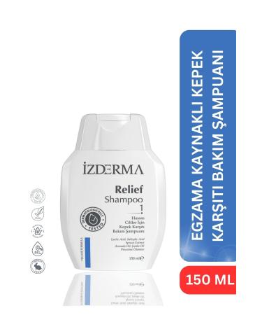 izderma Relief Anti-Dandruff Itching Flaking Care Shampoo - Buy Online on GoSupps.com