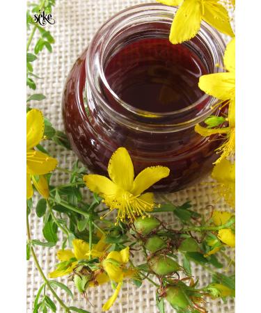 SEKE Natural St. John's Wort Oil Glass Bottle with Dropper - Buy Online on GoSupps.com