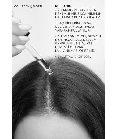 Bioxcin Collagen & Biotin Extra Volume Serum 100 Ml - Collagen Biotin Thin Sparse Hair - Buy Online on GoSupps.com