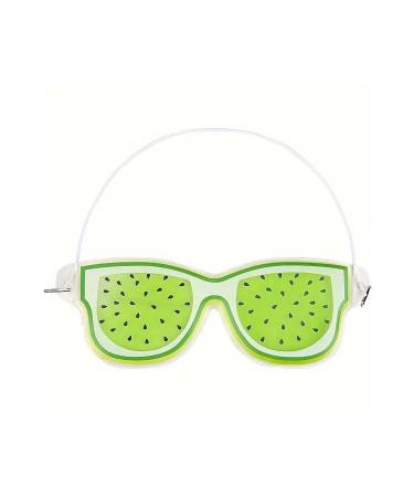 GlassySKY Refreshing Gel Eye Mask for All Skin Types - Kiwi Printed