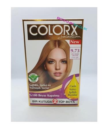 COLORX Hair Dye Set - 9.73 Coffee Foam