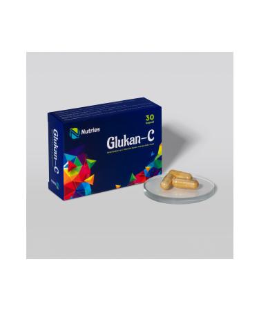 Nutries Glukan-c Vitamin 30 Capsules - Buy Online on GoSupps.com