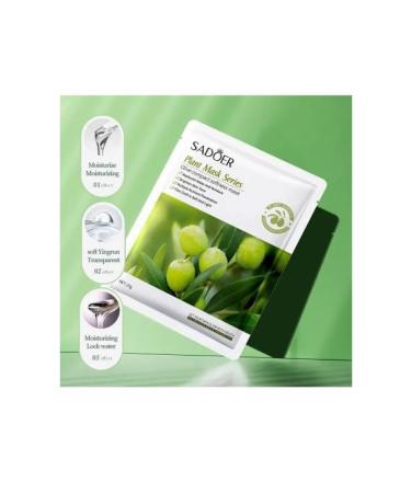 SADOER OLIVE COMPACT SOFTNESS MASK (KOREA MASK)