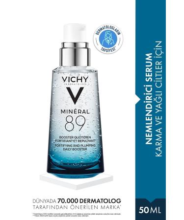 Vichy MINERAL 89-STRENGTHENING AND PLUMMING MOISTURIZING SERUM-50 ML