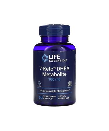 Life Extension 7-keto Dhea Metabolite 100 Mg 60 Vegetarian Capsules