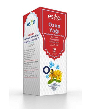 AYglobal Ozonated St. John's Wort Oil 50 Ml.