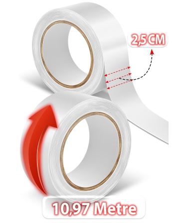 Walker Tape Ultra Hold Roll Tape - Prosthetic Hair Tape Roll 1" X 12 Yds (2.5CM X 11M) - Buy Online on GoSupps.com