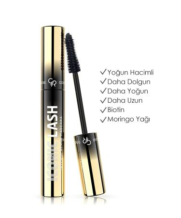 Golden Rose Iconic Lash Intense Black Mascara - Intense Black Mascara - 8691190539580
