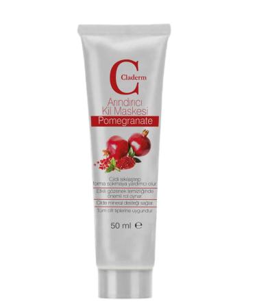 Claderm 50 ml Clay Mask Pomegranate